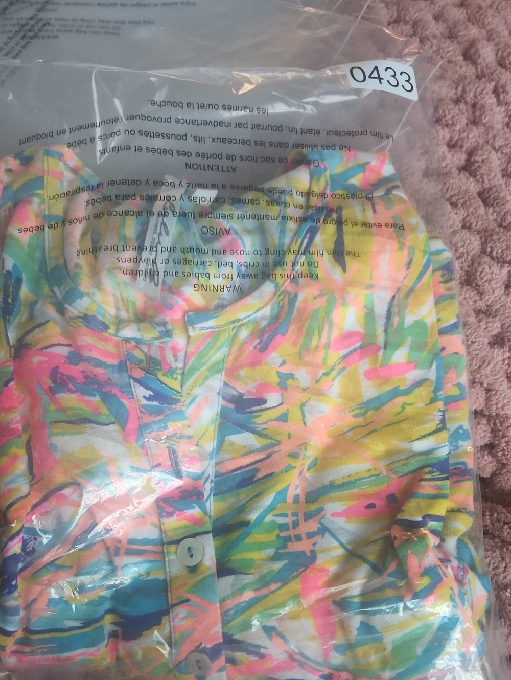 Colorful Button-Up Tunic - Picture 13 of 13